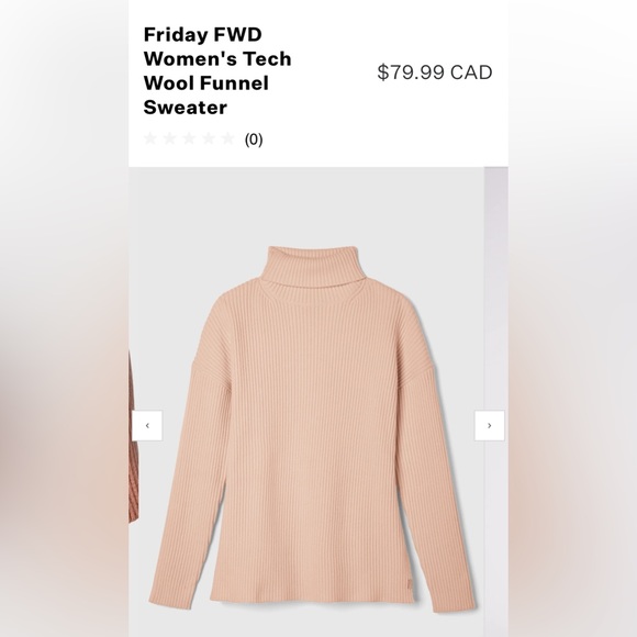 Friday FWD Women's Tech Wool Turtleneck Sweater - Picture 3 of 11